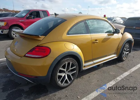 2016 Volkswagen Beetle 1.8T Dune из США, поврежденный, VIN 3VWS17AT6GM612571